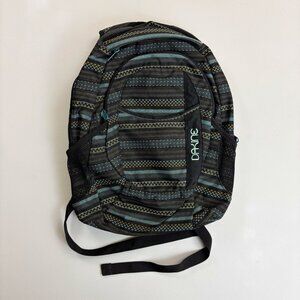 DAKINE Garden 20L Backpack Cortez Stripe W16 EUC Black Teal School Hiking City